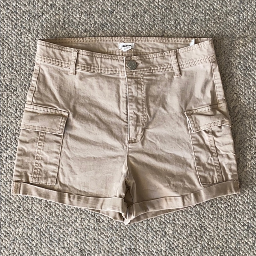 *SOLD* Khaki Cuffed Shorts